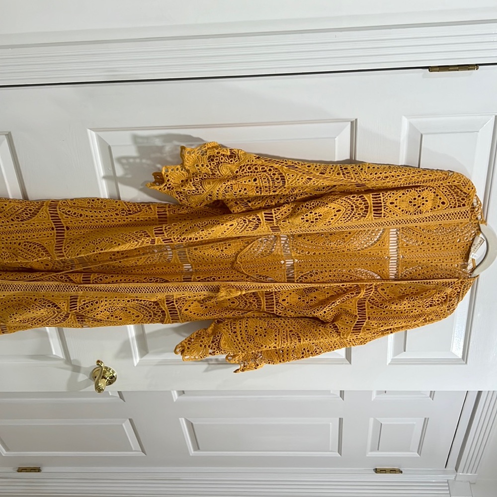 Jens Pirate Booty Gold Kimono one size never worn